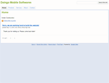 Tablet Screenshot of daingo.com